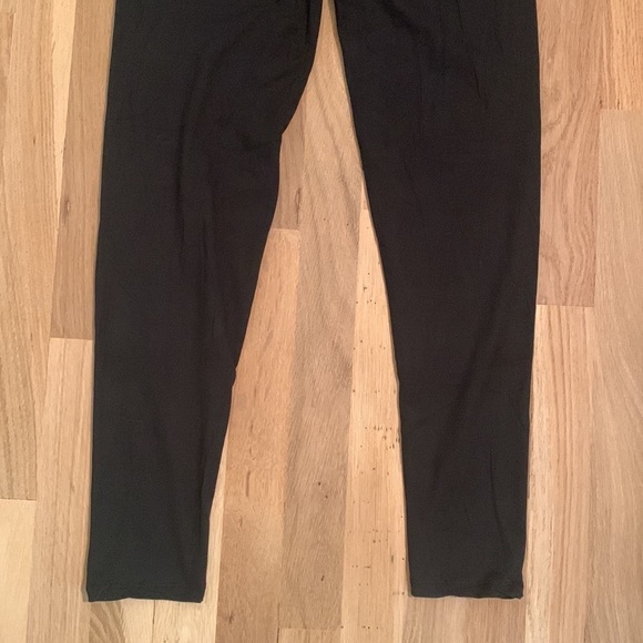 NWT SATINA Full Length Black Leggings Women’s OS - Picture 6 of 8